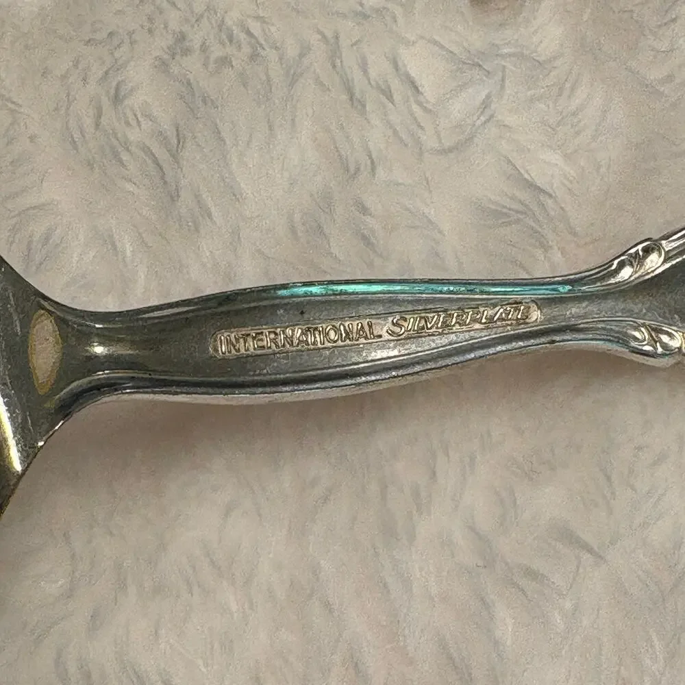 International Silverplate Interlude Servware Set 5 Serving Utensils Spoon Fork